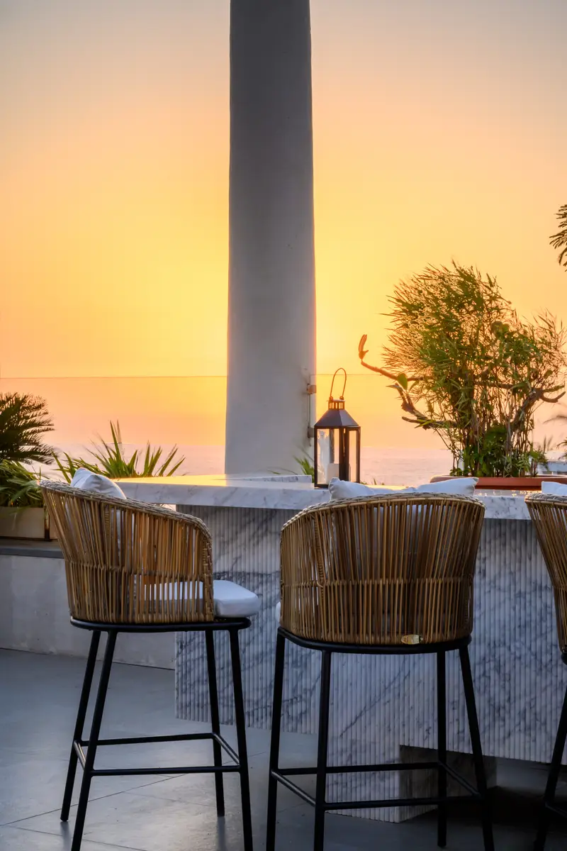 Apartment 2102 sunset terrace detail