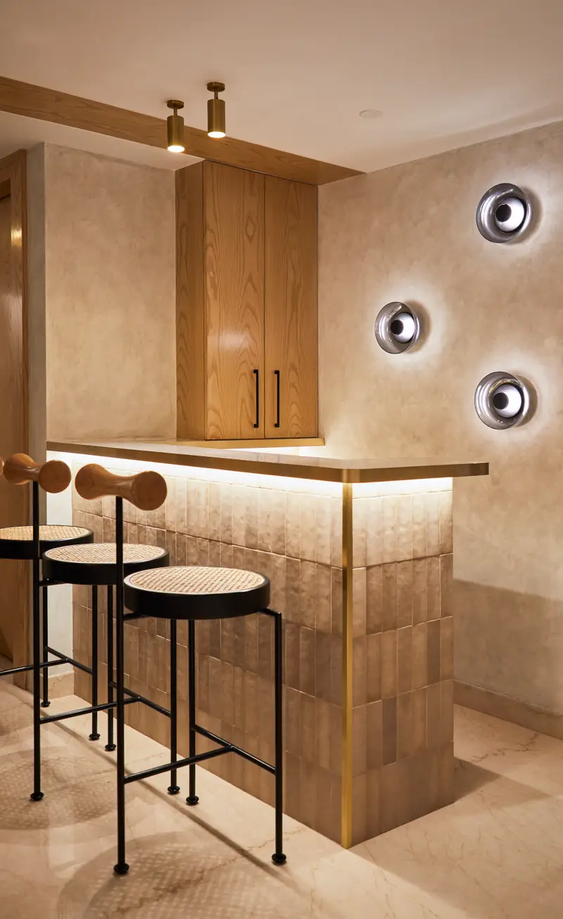 SUS Terrace bar counter detail
